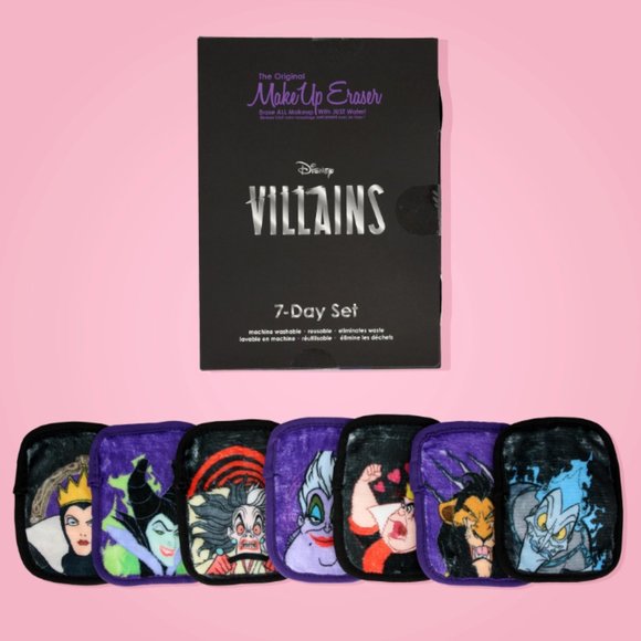 MakeUp Eraser NWT Disney Villains 7-Day Set | Limited Edition | Black - Picture 7 of 8